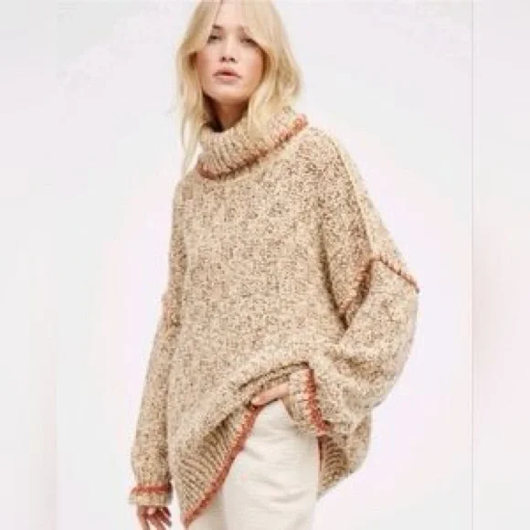 Free People Echo Pullover Sweater size Medium - Picture 1 of 7